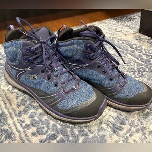 SOLD Keen Women's hiking boots, blue/purple/black, Athletic Shoes